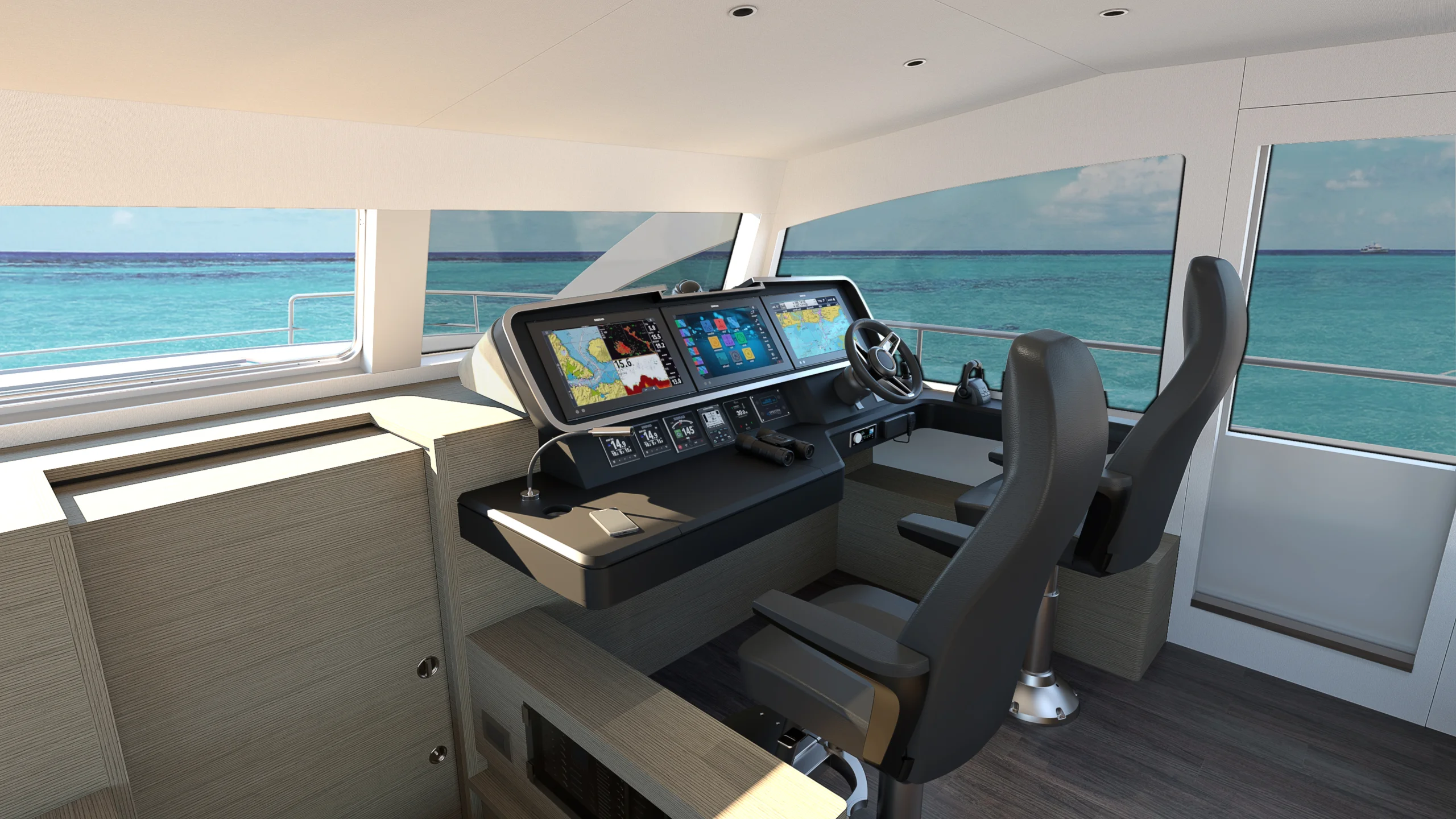 Xquisite X60 Interior Design Silver Grey Helm View